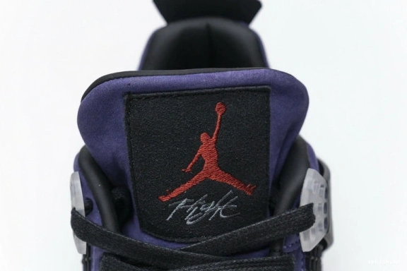 Cheap EP AJ4-766302 AJ4-766302 Travis Scott Purple Retro Air x Jordan 4 1229